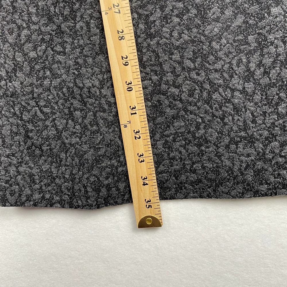 Nicole Miller Women's Size 4 Gray Cheetah Print Sleeveless Dress‎ with Pockets - Picture 5 of 7